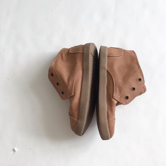 Toms brown Botas Cupsole sneakers EUC size 10 toddler - Picture 3 of 9